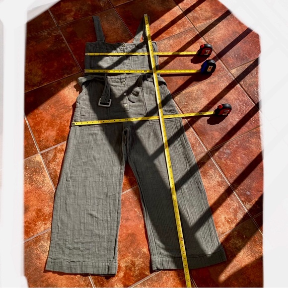 ZARA maya jumpsuit Rompers Size XS Long textured jumpsuit. - Picture 8 of 14